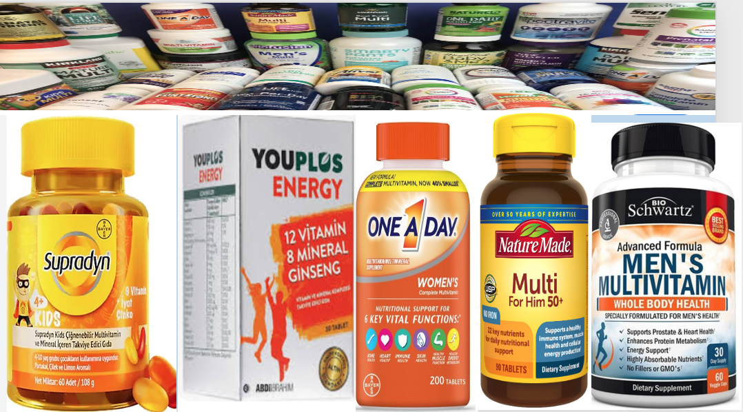 MULTİVİTAMİNLER SAĞLIKLI KİŞİLERDE BİR İŞE YARIYOR MU?